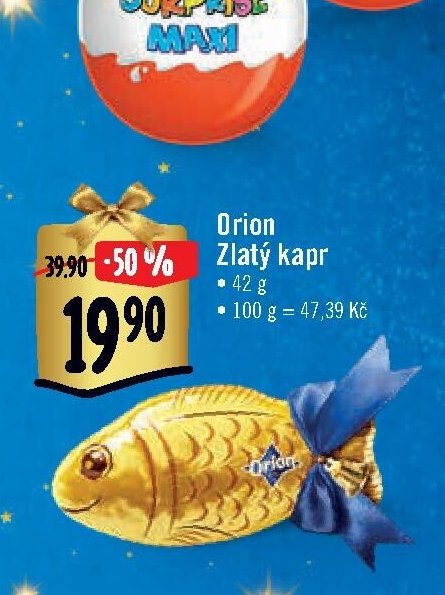 Orion Zlatý kapr