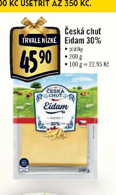Česká chuť Eidam 30%