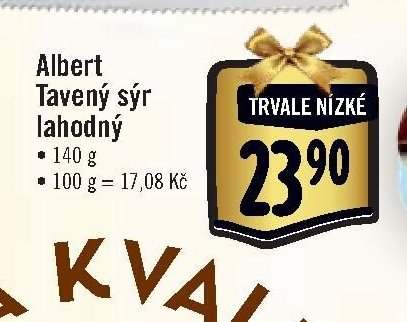 Albert Tavený sýr lahodný