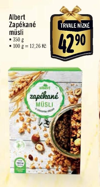 Albert Zapékané müsli