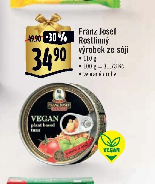 Franz Josef Rostlinný výrobek ze sóji