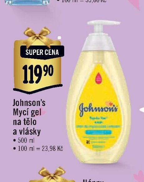 Johnson's Mycí gel na tělo a vlásky