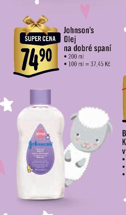 Johnson's Olej na dobré spaní