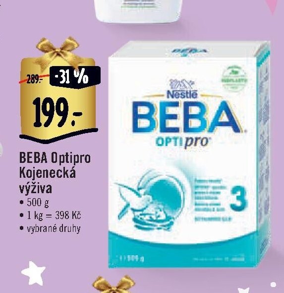 BEBA Optipro Kojenecká výživa