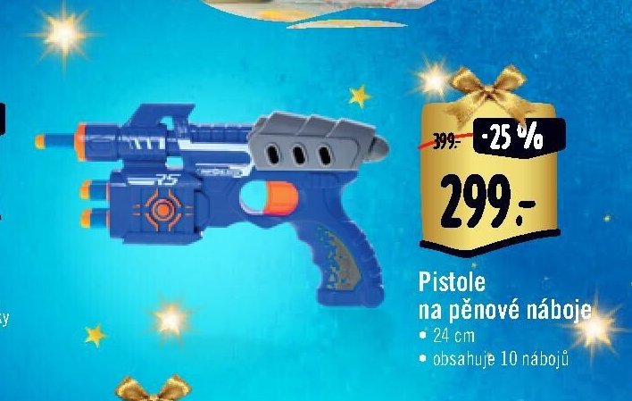 Pistole na pěnové náboje