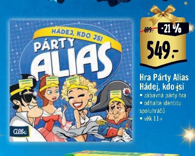 Hra Párty Alias Hádej, kdo jsi