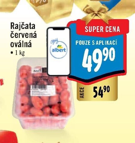Rajčata červená oválná