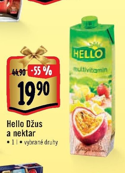 Hello Džus a nektar