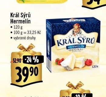 Král Sýrů Hermelín