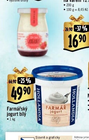 Farmářský jogurt bílý