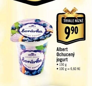 Albert Ochucený jogurt