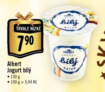 Albert Jogurt bílý