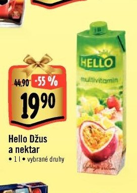 Hello Džus a nektar