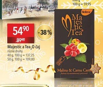 Majestic a Tea čaj
