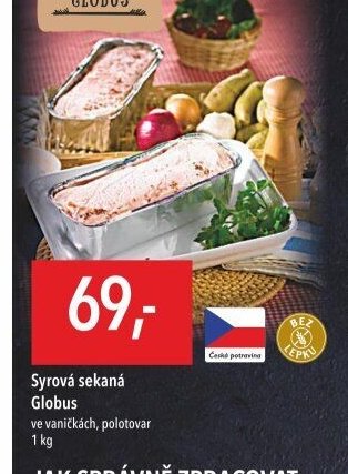 Syrová sekaná Globus
