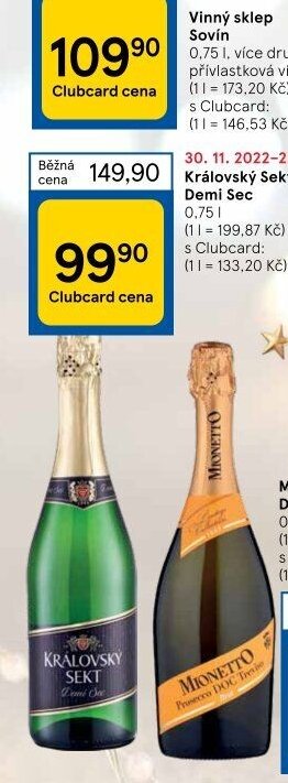 Královský Sekt Demi Sec