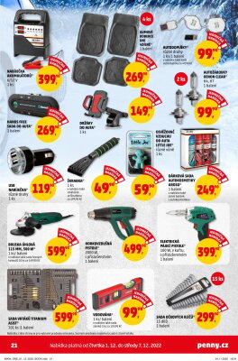 akční leták Penny Market 1.12.2022-7.12.2022