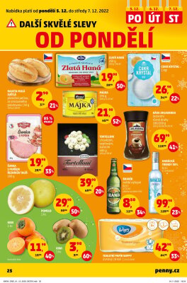 akční leták Penny Market 1.12.2022-7.12.2022
