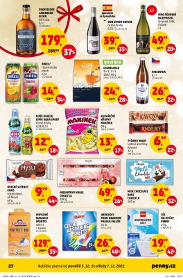 akční leták Penny Market 1.12.2022-7.12.2022