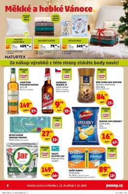 akční leták Penny Market 1.12.2022-7.12.2022