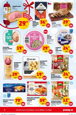 akční leták Penny Market 1.12.2022-7.12.2022