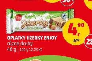Oplatky Jizerky Enjoy