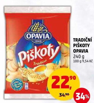 Piškoty Opavia