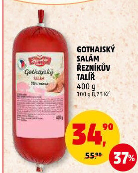 Salám Gothaj Řezníkův talíř