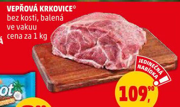 Vepřová krkovice bez kosti