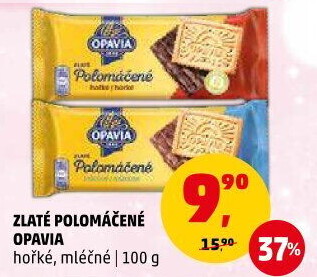 Zlaté polomáčené Opavia