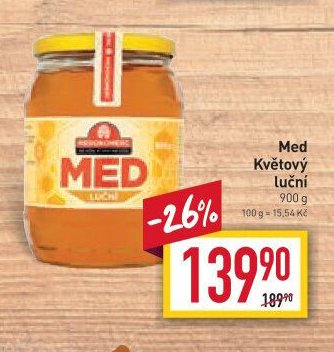 Med Květový luční 900 g