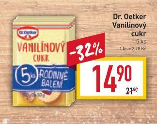 Dr. Oetker Vanilínový cukr 5 ks