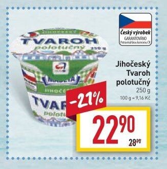 Jihočeský Tvaroh polotučný