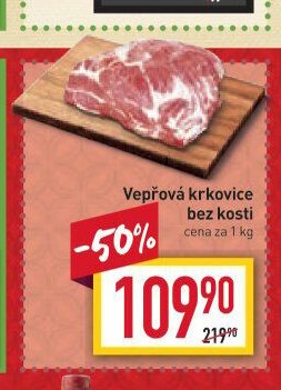 Vepřová krkovice bez kosti