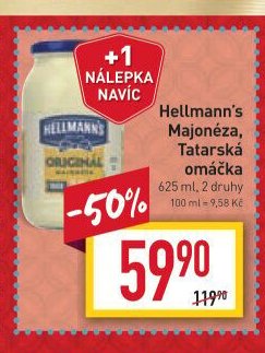 Hellmann's Majonéza, Tatarská omáčka