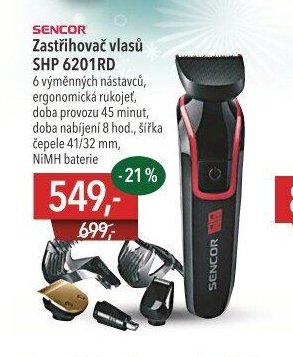 Zastřihovač vlasů SHP 6201RD