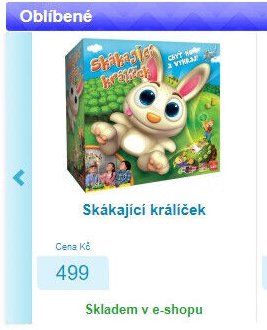 Skákající králíček