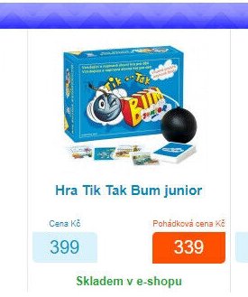 Hra Tik Tak Bum junior