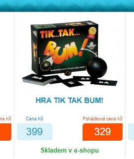 Hra TIK TAK BUM!