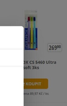 Curaprox CS 5460 Ultra Soft 3ks