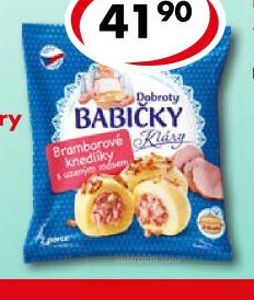 Dobroty babičky Kláry Bramborové knedlíky s uzeným masem
