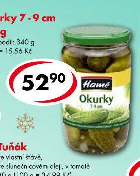 Okurky 7-9 cm 680 g