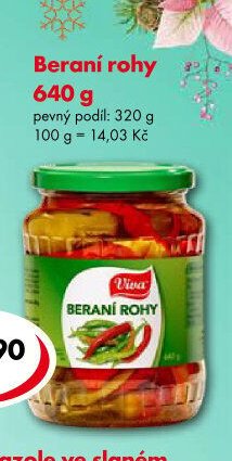 Beraní rohy 640 g