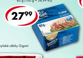 Tuňák ve vlastní šťávě, ve slunečnicovém oleji, v tomatě 80 g