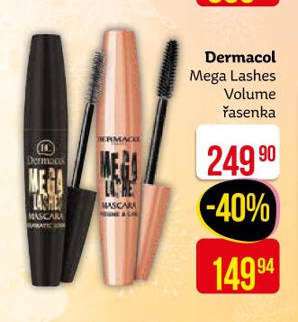 Dermacol Mega Lashes Volume řasenka