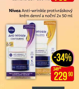 Nivea Anti-wrinkle protivráskový krém denní a noční 2x 50 ml