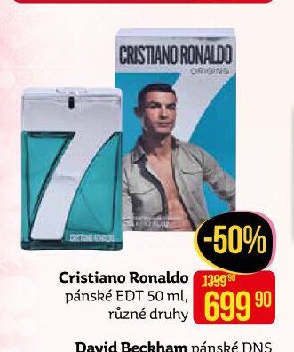 Cristiano Ronaldo pánské EDT 50 ml, různé druhy