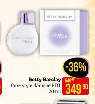 Betty Barclay Pure style dámské EDT 20 ml