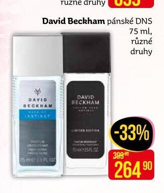 David Beckham pánské DNS 75 ml, různé druhy