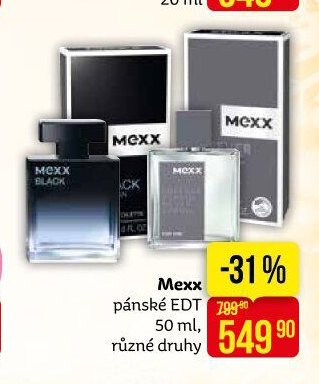 Mexx pánské EDT 50 ml, různé druhy